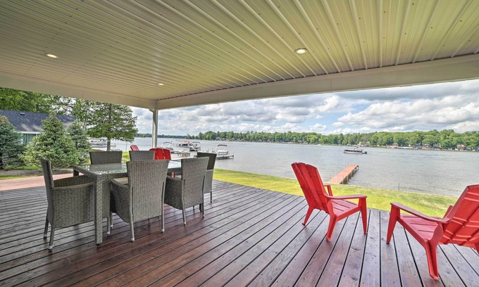 Long Lake House | Ideal Hale/Long Lake Retreat with Kayaks and Dock Access