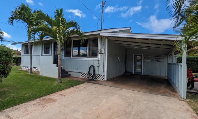 Kekaha House | Beachside Haven: Hale Mano Kia 3BR Bungalow - Rated 9.8