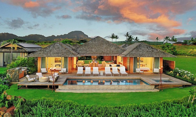 Poipu House | Hale Nani: Premier Poipu Villa with Pool, Spa & Ocean Views