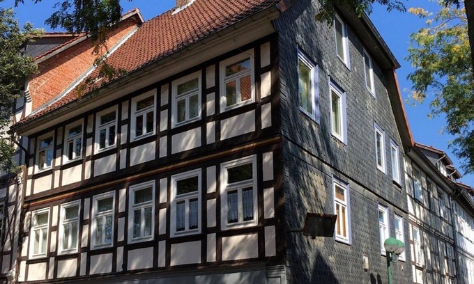 Osterode am Harz Apartment | Unique Half-Timbered House near the Harz Mountains