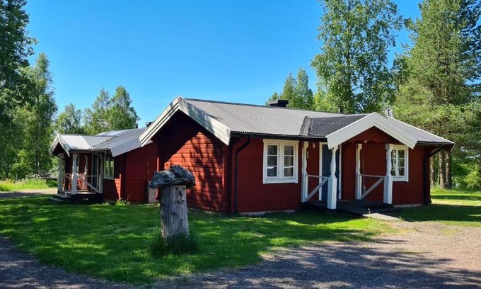 Hamra House | Discover Nature at Hamra Stugby with Hot Tub and Pet Friendly