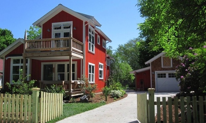 Saugatuck House | Enchanting Hansel And Gretel Cottage with Oceanfront Views