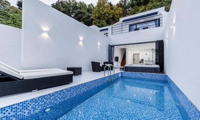 Hapcheon House | Eco-Friendly Hapcheon Rest Pool Villa with Family Amenities