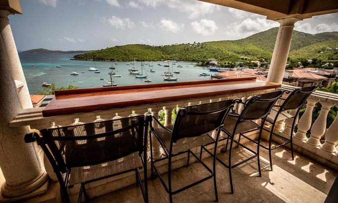 Great Cruz Bay Condo | Incredible 1 BR Grande Bay Unit with Views of Cruz Bay