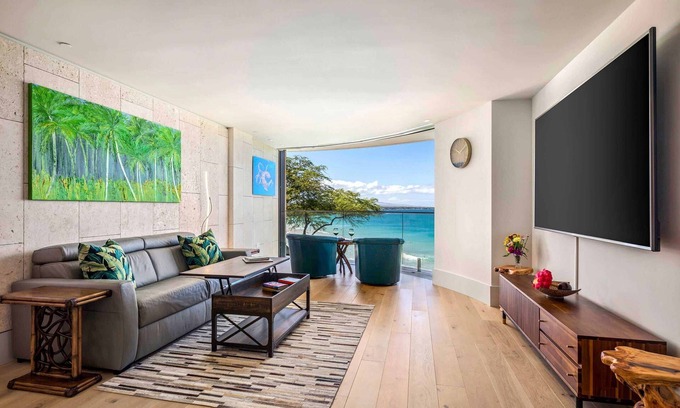 Kamuela Condo | Oceanfront Hapuna Beach Residence B42 at Mauna Kea Resort