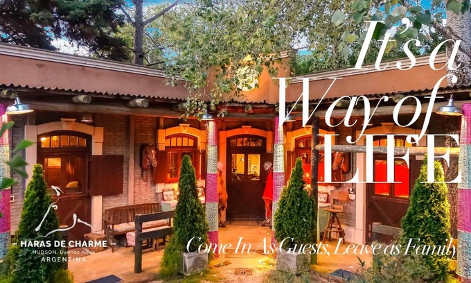Guillermo Hudson Cabin | Unforgettable Stay at Haras de Charme with Pool Access
