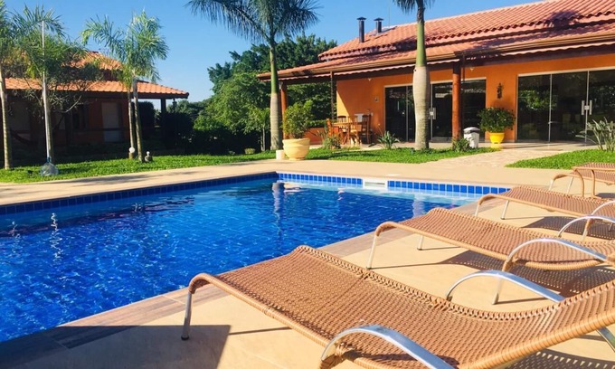 Chacaras Primavera Cottage | Guest Rated 10/10: Haras São Francisco II with Private Pool