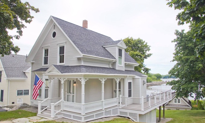 Camden House | Experience Harbor Watch: Oceanfront Retreat with Breathtaking Views
