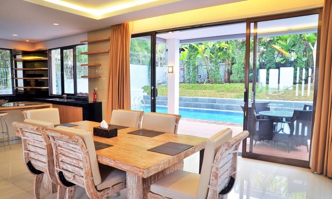 Bandung Villa | Private Pool Retreat: Cemara Villa with 4 Bedrooms
