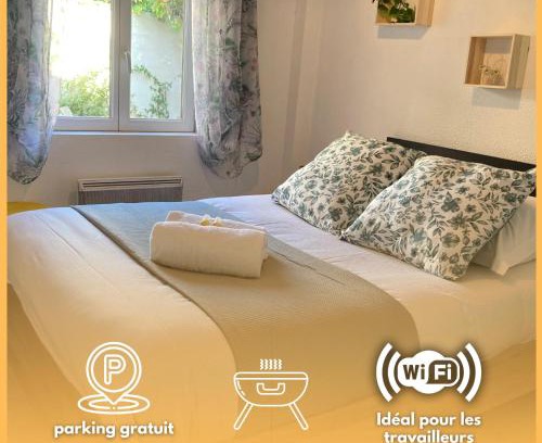 Miplaine Apartment | Harmony of Nature - 4 pers - Near Eurexpo and Groupama Stadium
