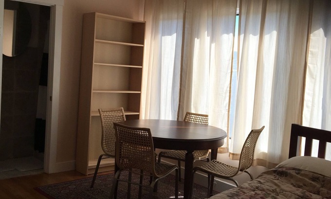 Sunnyside Apartment | Spacious Deck with BBQ & Family Amenities Awaits You
