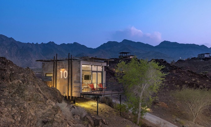 Hatta Cabin | Hatta Resorts: Family-Friendly Retreat with Dining & Kitchen