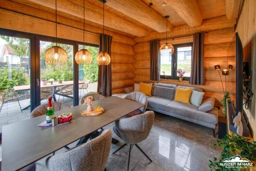 Braunlage House | Haus 8 Auszeit im Harz - Haus 8 Blockhaus oben