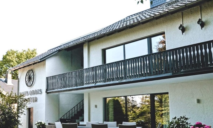 Bad Grund House | Haus Orbis Noster - holiday home for groups - whirlpool and sauna right by the forest