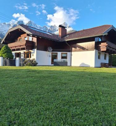Pfarrwerfen Apartment | Family-Friendly Haus Rieder with Hot Tub & Pet Welcome