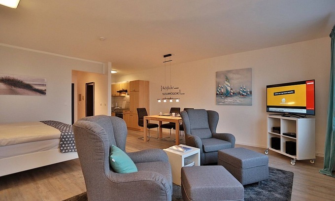 Niendorf Apartment | Top-Rated Oceanfront Stay at Haus Seebrücke Appartement 8
