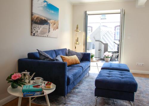 Wangerooge Apartment | Oceanfront Retreat at Haus Vier Jahreszeiten - 4 Stars, Rated 9.2