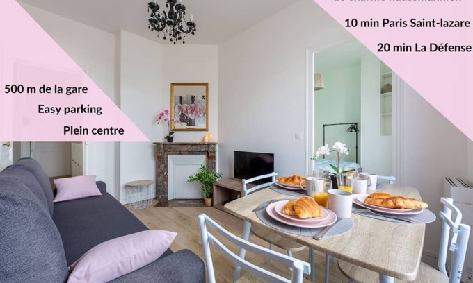 Argenteuil Apartment | Experience Haussmannian Charm Just 10 Minutes from Paris