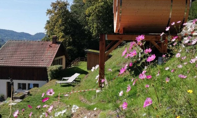 Le Menil Ski Chalet | Relaxing Chalet in Hautes Vosges with Sauna and Ocean View