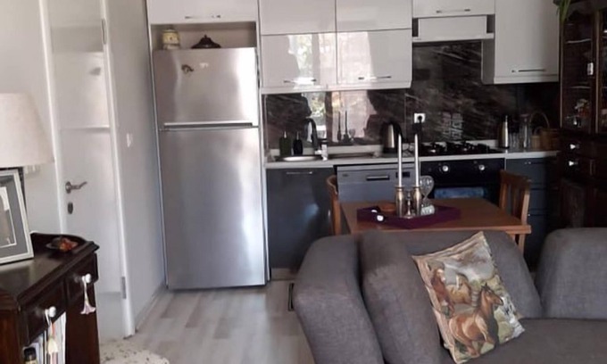 Kepez Apartment | Poolside Oasis with Garden View for Your Perfect Getaway