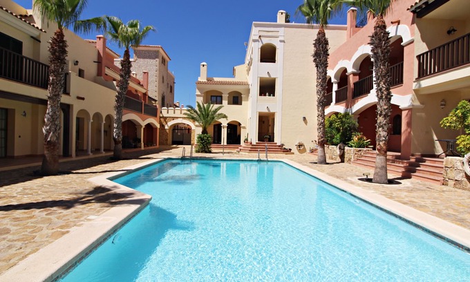 Villaricos Apartment | Ideal Harbour Lights Duplex: 200m to Beach & Pet Friendly