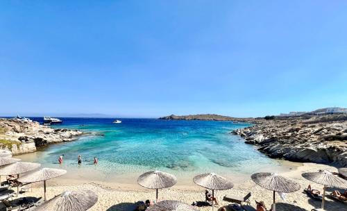 Agios Ioannis House | Relaxing Retreat at Healthy House Mykonos with Ocean Views