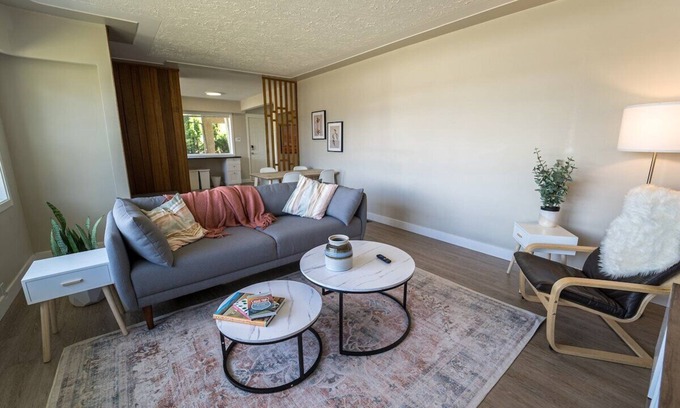 City Centre House | Discover Downtown Kamloops: King Bed & Modern Amenities