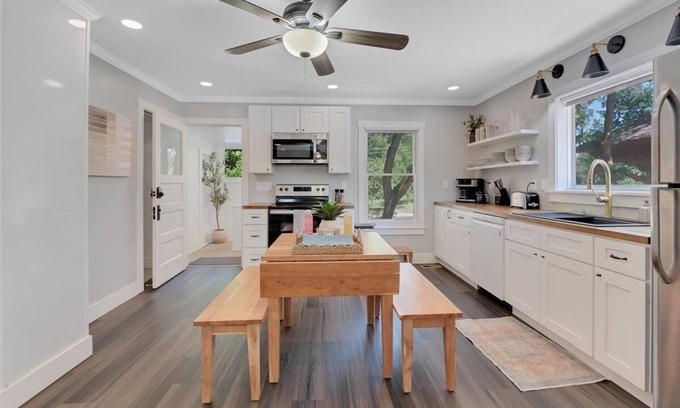 Logan House | Historic Home in Logan with Spa and Pet-Friendly Amenities