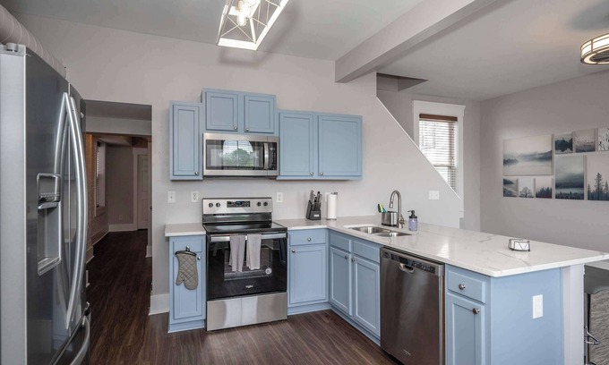 Covington Condo | Convenient Stay at Heart of Mainstrasse Apt 4, Rated 9/10