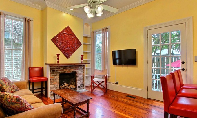 Historic District - North House | Relaxing Retreat with Heated Pool Access & Flex Cancellation