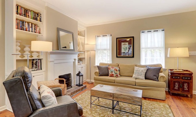 Historic District - North House | Relaxing Retreat with Heated Pool & Flexible Cancellation