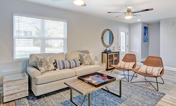 Savannah Beach House | Relaxing Oceanfront Escape | Pet Friendly & Heated Pool Access
