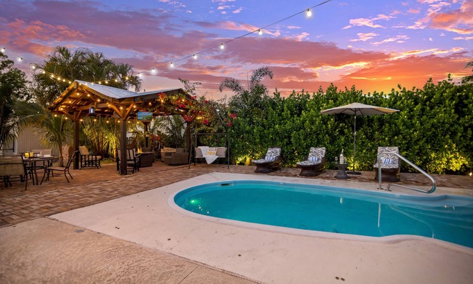Lake Worth House | Heated Pool, Game Room & Pet Friendly Retreat Awaits You