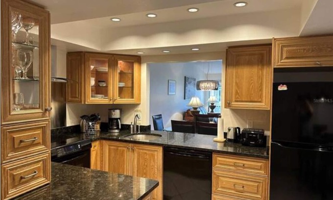 Sarasota Villa | Relax by the Heated Pool and Jacuzzi with Ocean Views