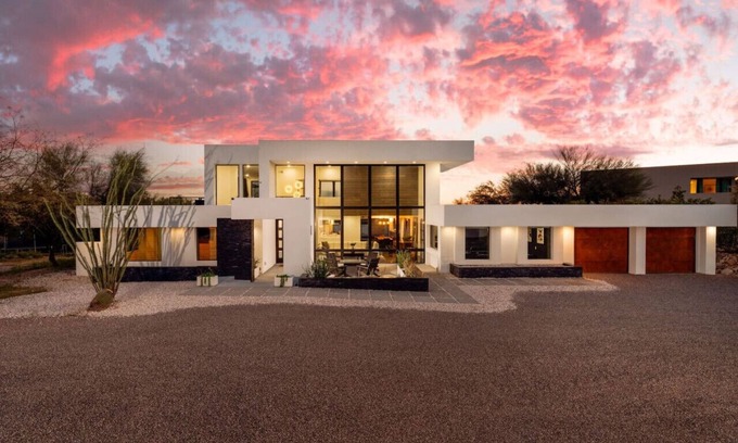 Tucson House | Relaxing Mountain View Retreat with Heated Pool & Spa