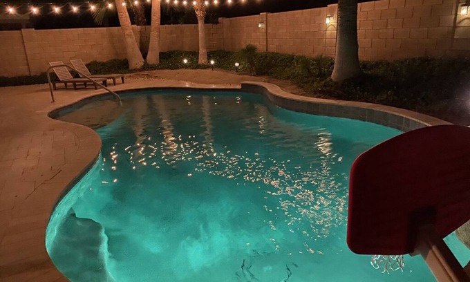 Gilbert House | Private Heated Pool Retreat, King Bed Near Downtown Gilbert