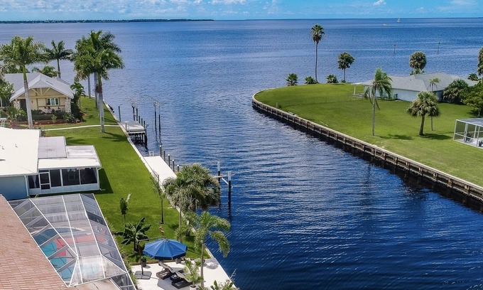 Edgewater House | Heated Pool & Waterfront Access at 4BR Florida Beach Home