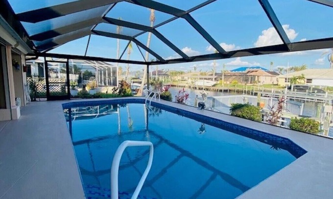 Pelican House | Perfect Waterfront Retreat with Heated Pool & Gulf Access
