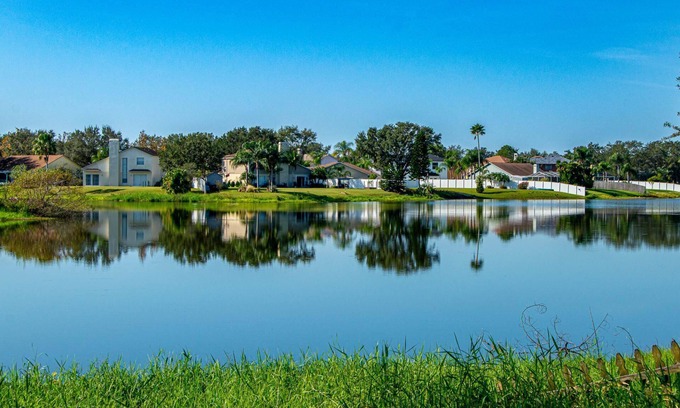 Brandon House | Idyllic Getaway with Workspaces & Fenced Backyard Near Tampa