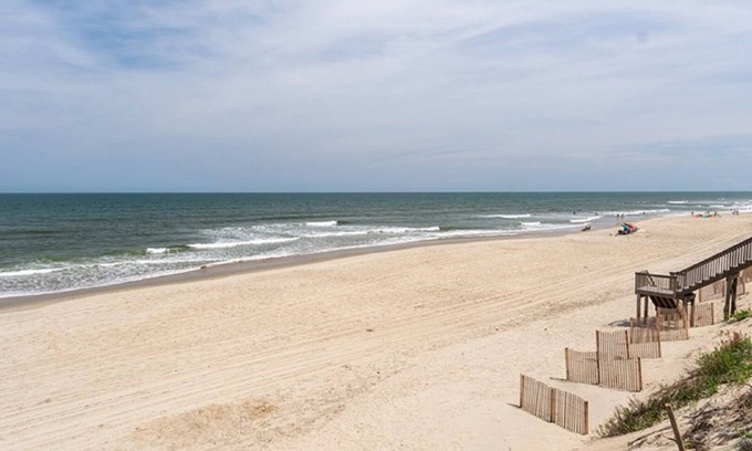 Whalehead Beach House | Oceanfront Escape with Private Pool & Beach Access
