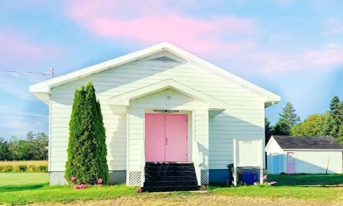 Restigouche County House | Enchanting Bayside Converted Church with Ocean View & Pool