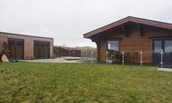 Bacup Cottage | Experience HEIGHT END FARM LOG CABIN with Hot Tub & Spa