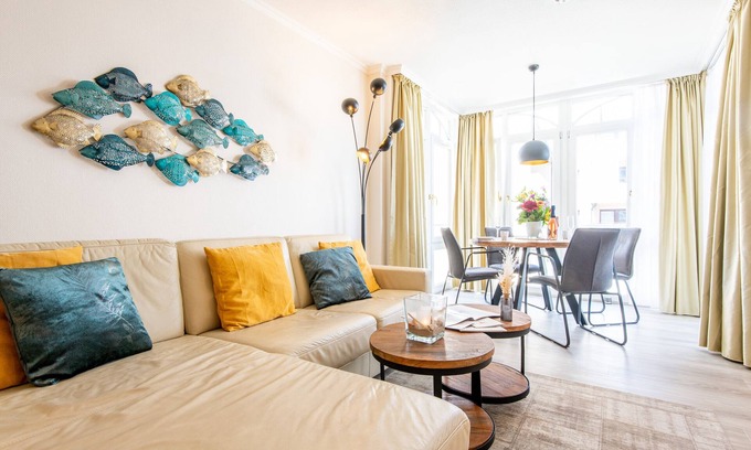 Westerland Apartment | Perfectly Located Residenz Bismarck: 10/10 Rated Stay