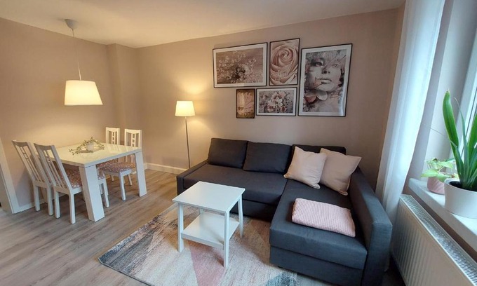 Rusches Hof Apartment | Bright Modern Apartment with Child-Friendly Amenities