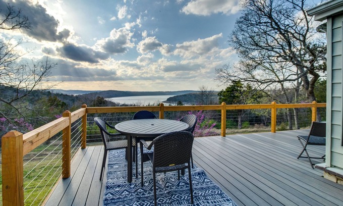 Henderson Cabin | Serene Henderson Cabin with Deck & Scenic Lake Views