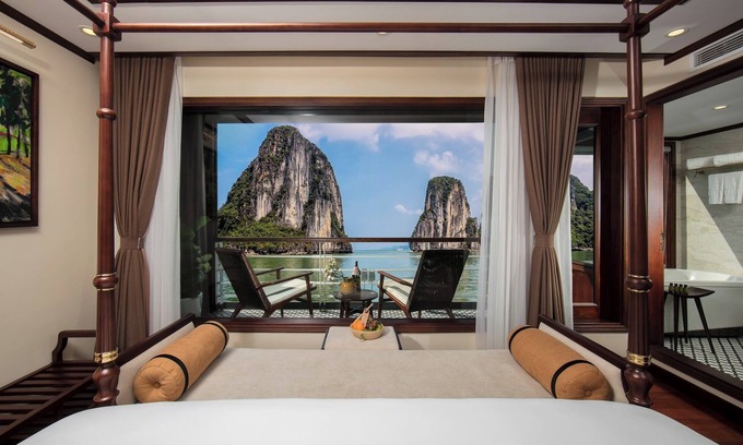 Tay Ho Boat Rental | Explore Heritage Cruise Binh Chuan on Cat Ba Archipelago