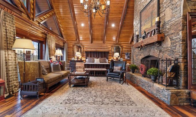 Versailles Cabin | Explore Heritage Lodge: Relax by the Pool and Spa
