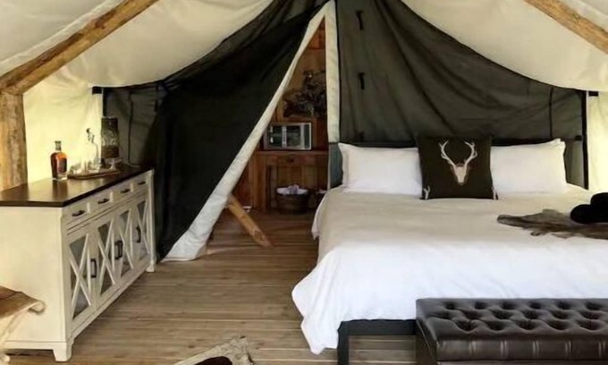 Bozeman Cabin | Experience Nature at Heritage Ranch 'Bobcat' Glamping Tent