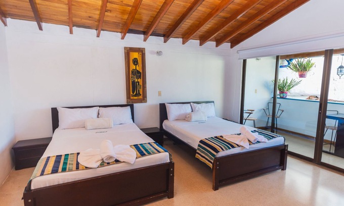 Guatape Hotel | Delightful Family Deluxe Room in Beautiful Guatapé