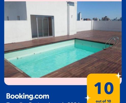 La Plata Apartment | Stylish La Plata Soho Apartment with Oceanfront Pool